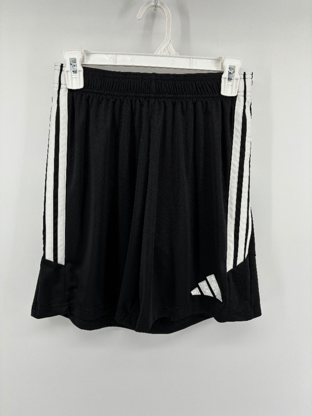 MASSIVE $10 SALE adidas Black Shorts with White Three-Stripes